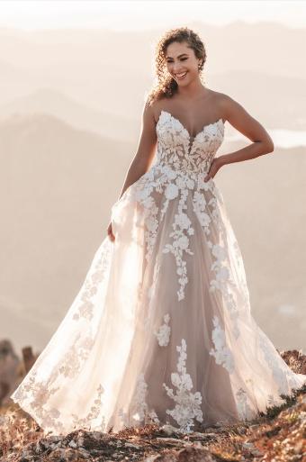 Allure Bridals A1217 #4 Desert/Champagne/Ivory/Nude thumbnail