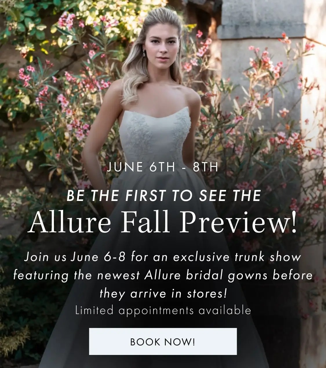 Allure Fall Preview Trunk Show Mobile Banner